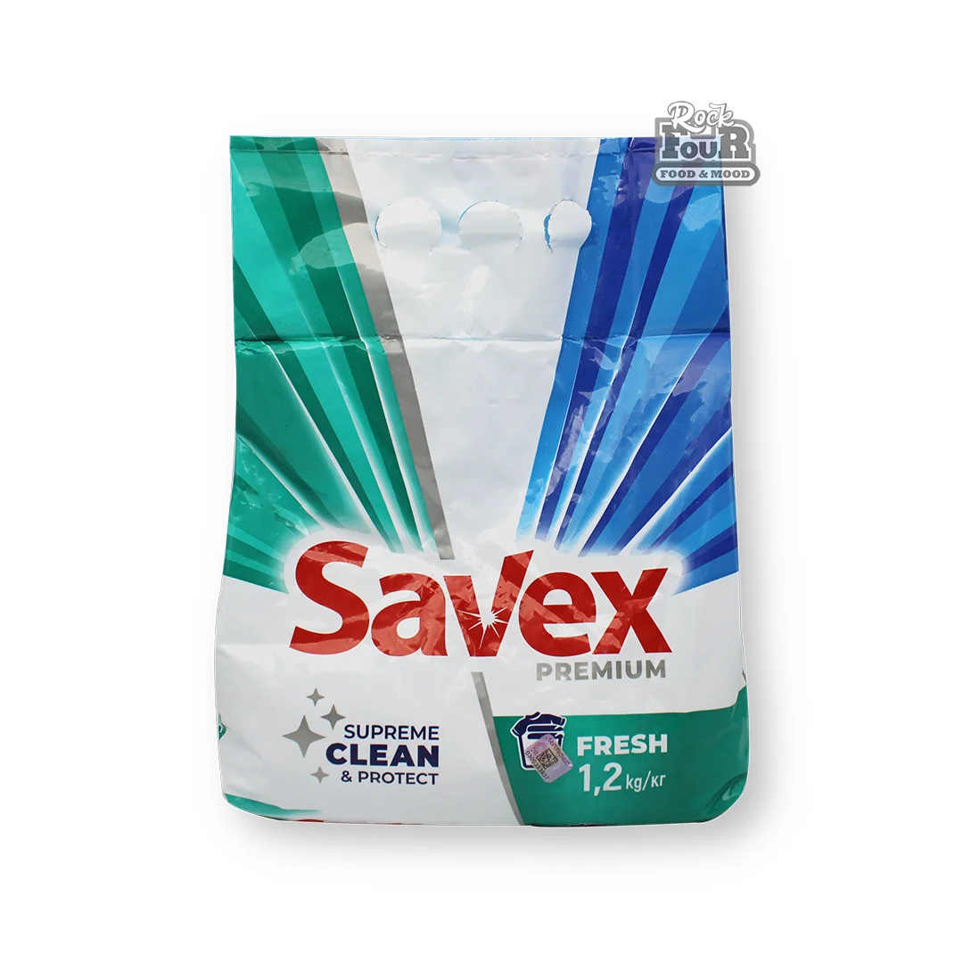 Լվացքի փոշի «Savex Premium Fresh» 1.2կգ